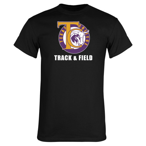  Black T Shirt - TC Track and Field
