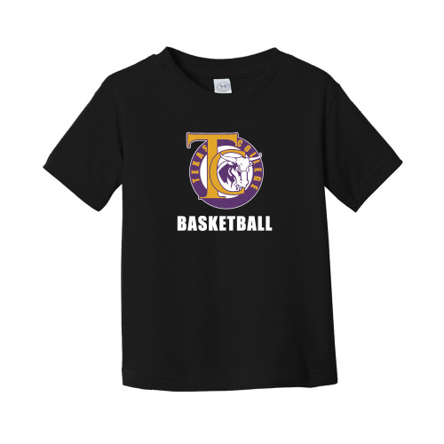  Toddler Black T Shirt - TC Basketball