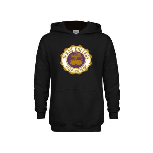  Youth Black Fleece Hoodie - Seal