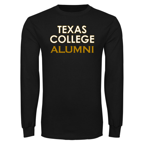  Black Long Sleeve T Shirt - TC Alumni