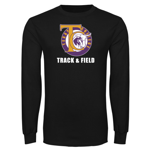  Black Long Sleeve T Shirt - TC Track and Field