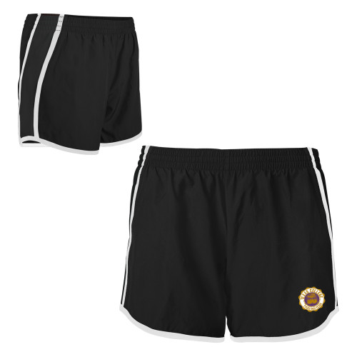  Womens Black/White Team Short - Seal