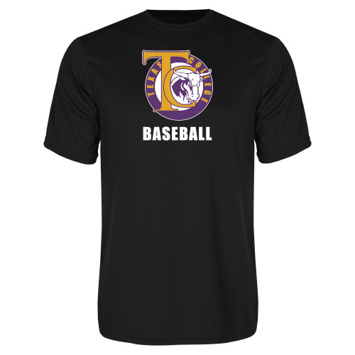  Black Performance Tee - TC Baseball