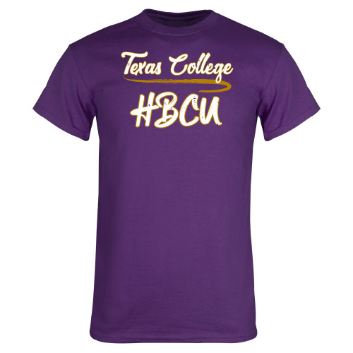  Purple T Shirt - TC HBCU Script