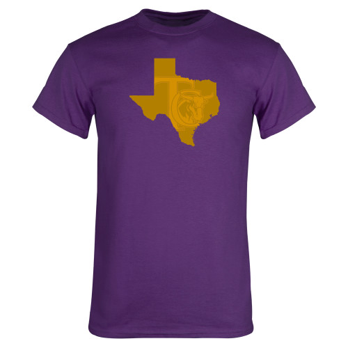  Purple T Shirt - Tonal Texas