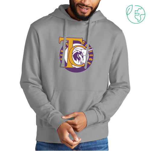  Allmade Light Grey Organic French Terry Pullover Hoodie - Athletic Mark