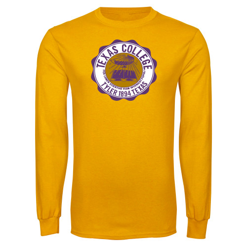  Gold Long Sleeve T Shirt - Seal