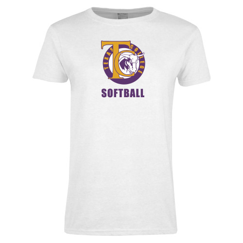 Main Image for  Womens White Short Sleeve Tee