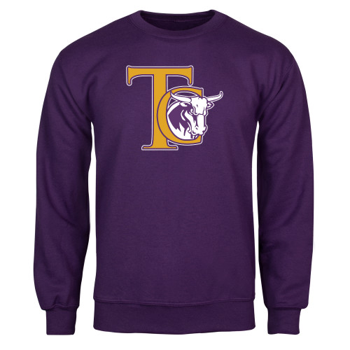  Purple Fleece Crew - TC
