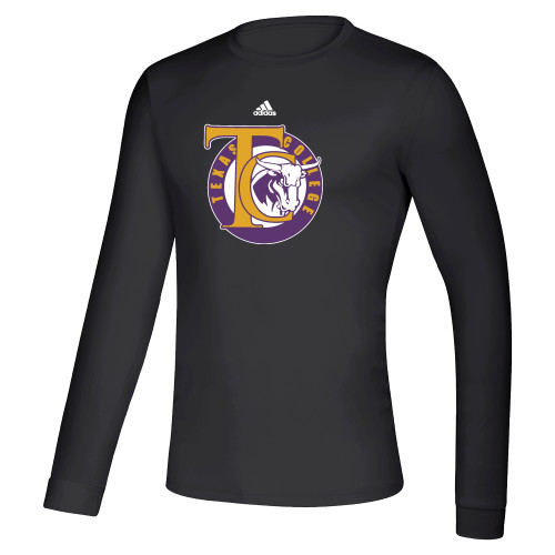  Adidas Black Creator Performance Long Sleeve Tee - Athletic Mark Adidas