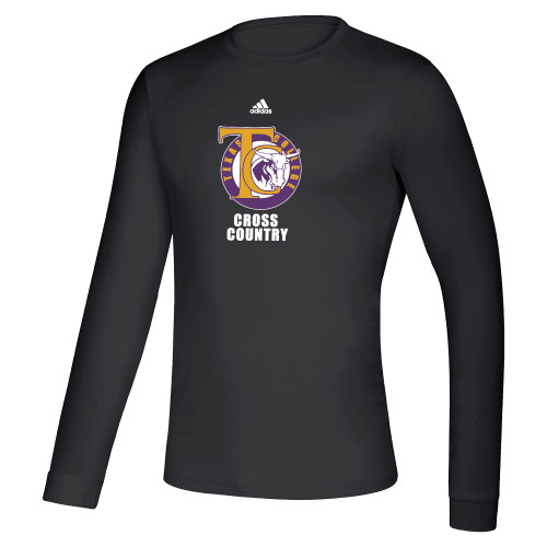  Adidas Black Creator Performance Long Sleeve Tee - TC Cross Country Adidas