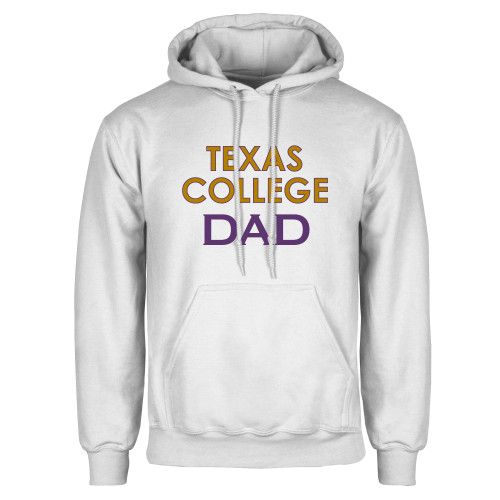  White Fleece Hoodie - TC Dad