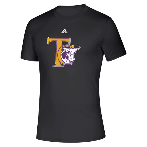  Adidas Black Pregame Performance Tee - TC Adidas