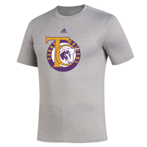  Adidas Medium Grey Heather Creator Performance Tee - Athletic Mark Adidas
