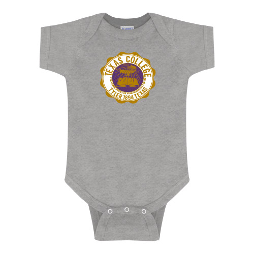  Grey Infant Onesie - Seal