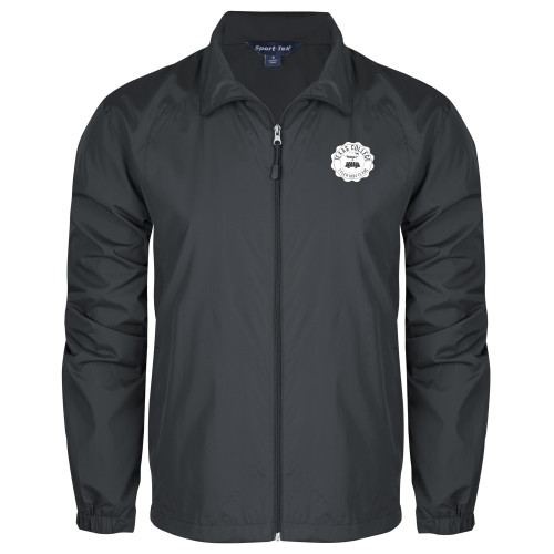  Charcoal Full Zip Wind Jacket - Seal