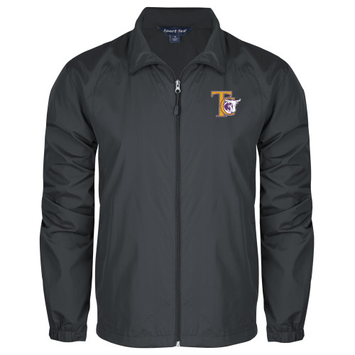  Charcoal Full Zip Wind Jacket - TC