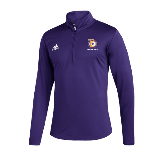  Adidas Purple Under The Lights 1/4 Zip - TC Track and Field