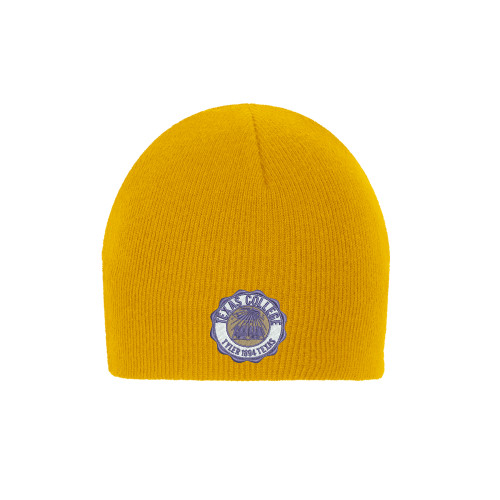  Gold Knit Beanie - Seal