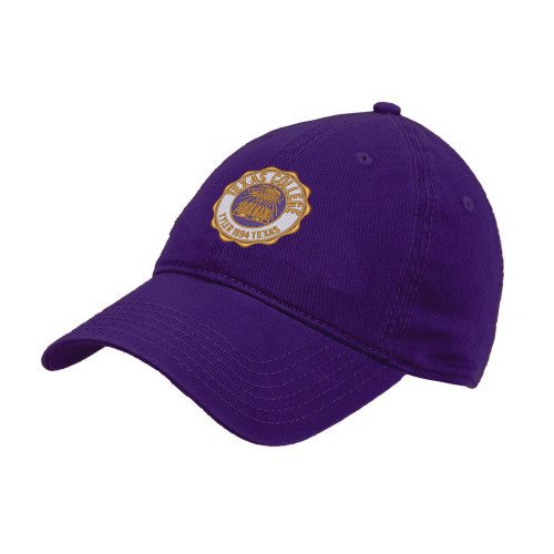  Purple Unstructured Adjustable Low Profile Hat - Seal