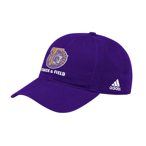  Adidas Purple Adjustable Washed Slouch - TC Track and Field