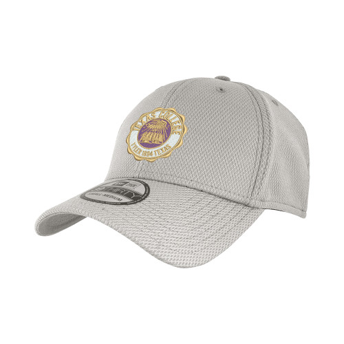  New Era Light Grey Diamond Era 39Thirty Stretch Fit Hat - Seal