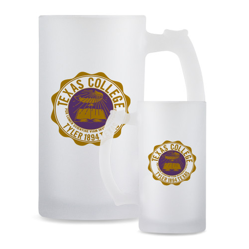  Full Color Decorative Frosted Glass Mug 16oz - Seal