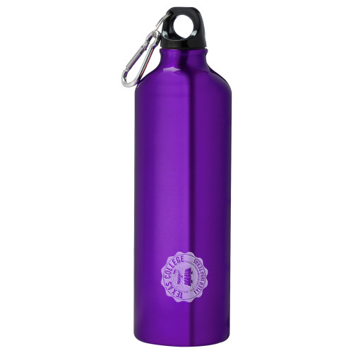  Venture Aluminum Purple Bike Bottle 26oz - Seal Engraved