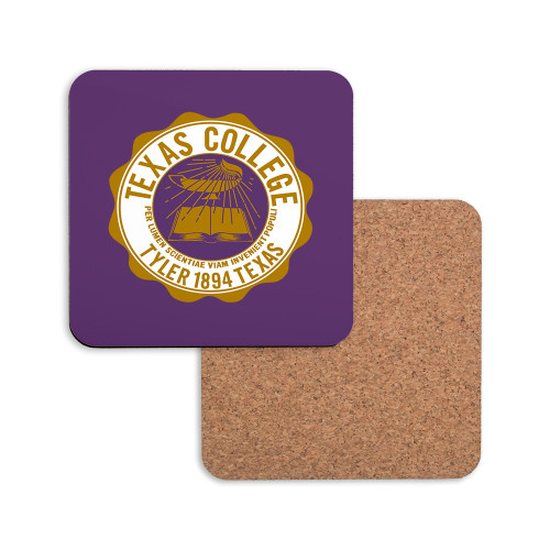  Hardboard Coaster w/Cork Backing - Seal