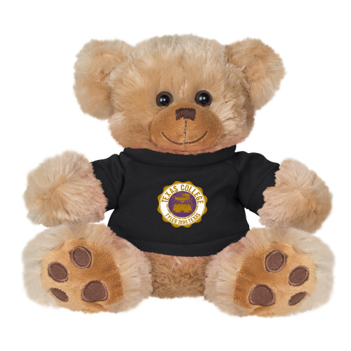  Plush Big Paw 8 1/2 inch Brown Bear w/Black Shirt - Seal