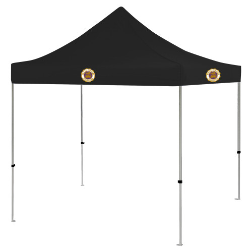  9 ft x 9 ft Black Tent - Seal