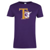 Thumbnail image for  Womens Purple Short Sleeve Tee