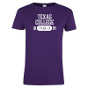 Thumbnail image for  Womens Purple Short Sleeve Tee