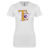 Thumbnail image for  Next Level Womens White Boyfriend Tee