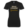 Thumbnail image for  Next Level Womens Black Boyfriend Tee