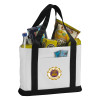 Thumbnail image for  Contender White/Black Canvas Tote