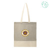 Thumbnail image for  Split Recycled Grey Cotton Twill Convention Tote