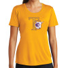 Thumbnail image for  Womens Gold Performance Short Sleeve Tee