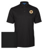 Thumbnail image for  Black Performance Fine Jacquard Polo