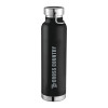 Thumbnail image for  Thor Copper Vacuum Insulated Black Bottle 22oz