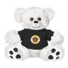 Thumbnail image for  Plush Big Paw 8 1/2 inch White Bear w/Black Shirt