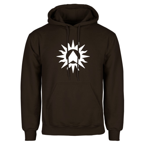 Brown Fleece Hoodie-Sol de Lambda