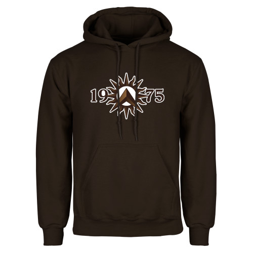 Brown Fleece Hoodie-Sol 1975