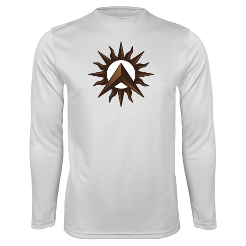 White Performance Long Sleeve Shirt-Sol de Lambda