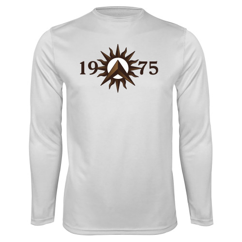 White Performance Long Sleeve Shirt-Sol 1975