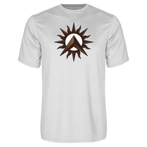 White Performance Tee-Sol de Lambda