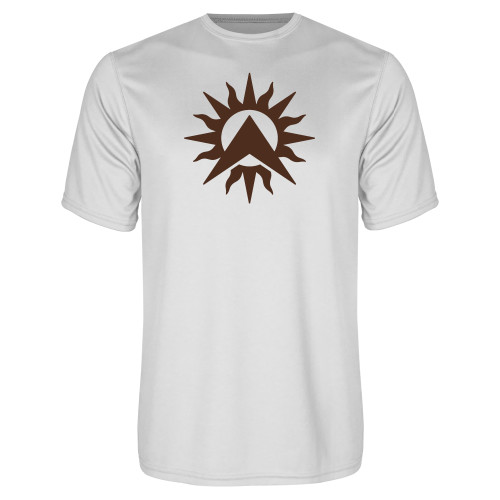 White Performance Tee-Sol de Lambda