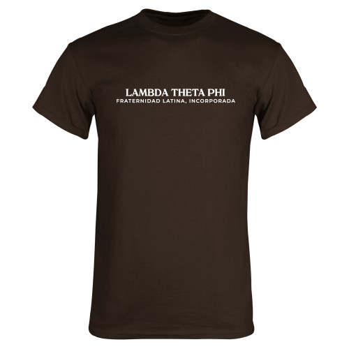 Brown T Shirt-Fraternity Name Spanish