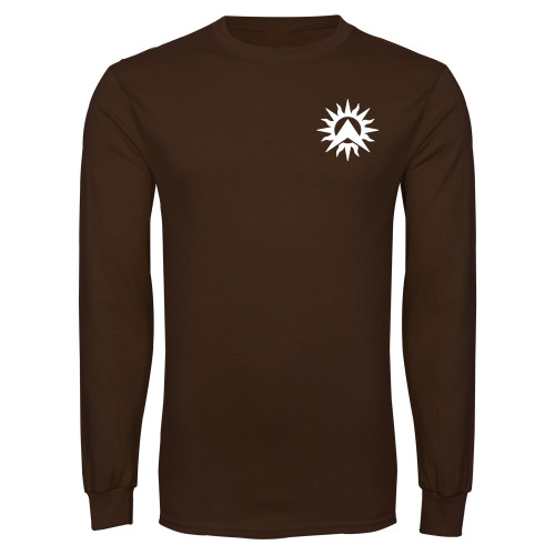 Brown Long Sleeve T Shirt-Sol de Lambda