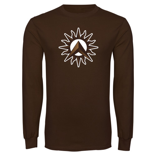 Brown Long Sleeve T Shirt-Sol de Lambda